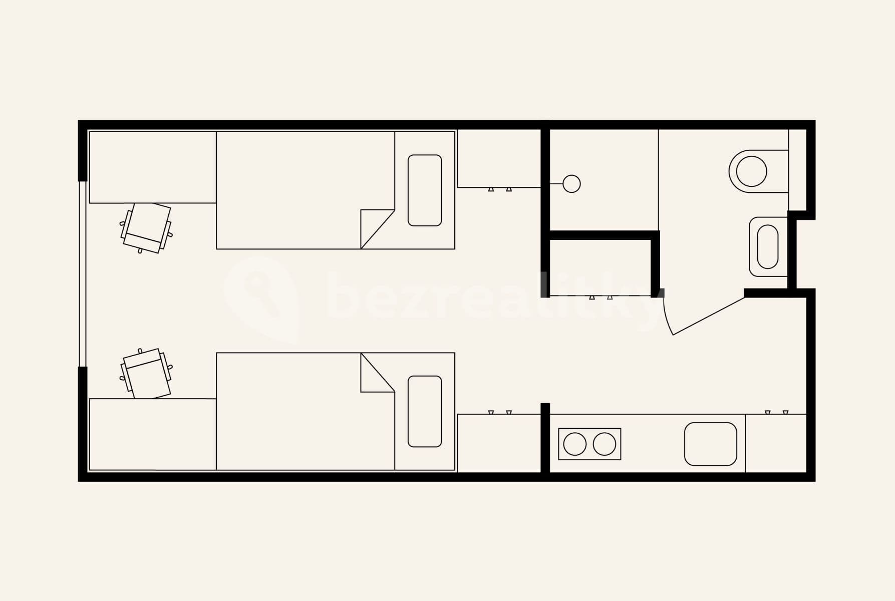 Studio flat to rent, 17 m², Na Zátorách, Prague, Prague Studio flat to rent, 17 m², Na Zátorách, Prague, Prague