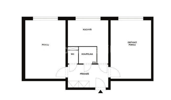 2 bedroom flat to rent, 54 m², Konžská, Prague, Prague 2 bedroom flat to rent, 54 m², Konžská, Prague, Prague