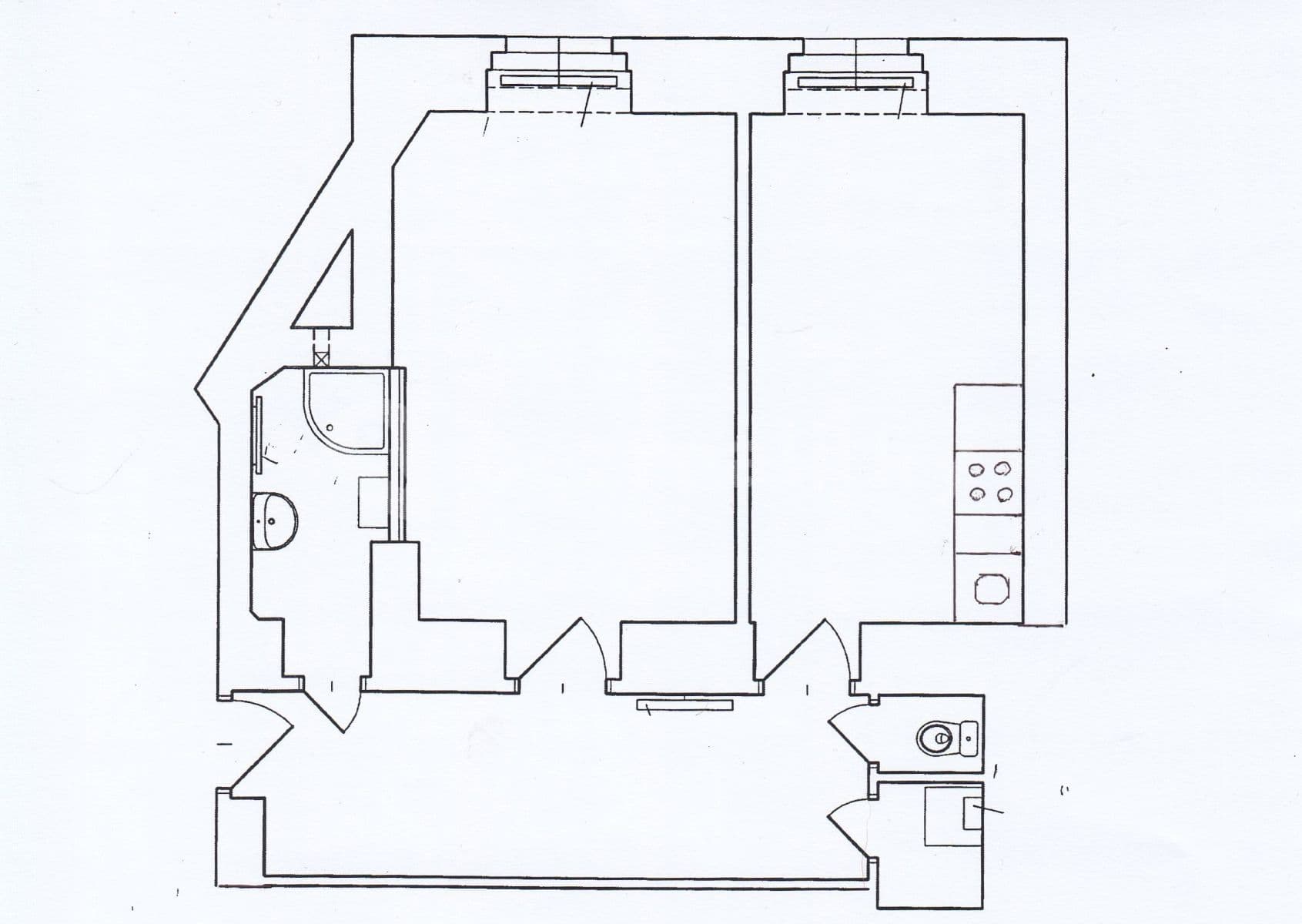 1 bedroom flat to rent, 51 m², Janovského, Prague, Prague 1 bedroom flat to rent, 51 m², Janovského, Prague, Prague