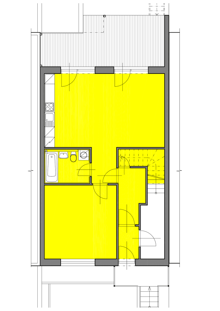 1 bedroom with open-plan kitchen flat to rent, 63 m², Cacovická, Brno, Jihomoravský Region 1 bedroom with open-plan kitchen flat to rent, 63 m², Cacovická, Brno, Jihomoravský Region