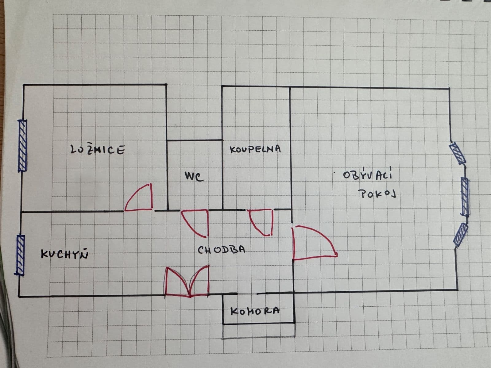2 bedroom flat to rent, 57 m², Jaselská, Prague, Prague 2 bedroom flat to rent, 57 m², Jaselská, Prague, Prague