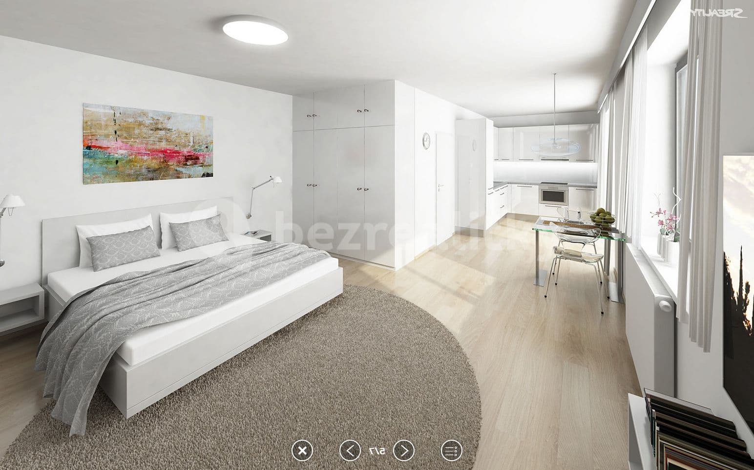 Studio flat to rent, 44 m², Reissigova, Brno, Jihomoravský Region Studio flat to rent, 44 m², Reissigova, Brno, Jihomoravský Region