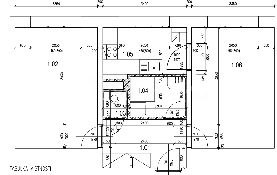 1 bedroom with open-plan kitchen flat to rent, 54 m², Nad Alejí, Prague, Prague 1 bedroom with open-plan kitchen flat to rent, 54 m², Nad Alejí, Prague, Prague