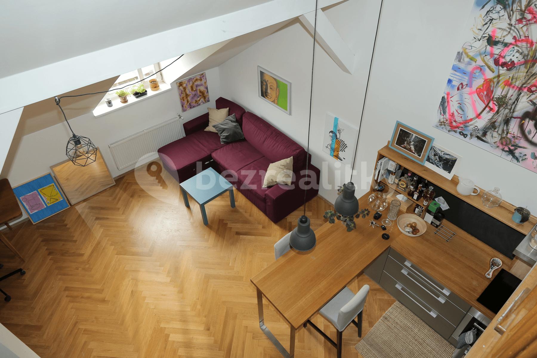 1 bedroom with open-plan kitchen flat to rent, 67 m², Plzeňská, Prague, Prague 1 bedroom with open-plan kitchen flat to rent, 67 m², Plzeňská, Prague, Prague