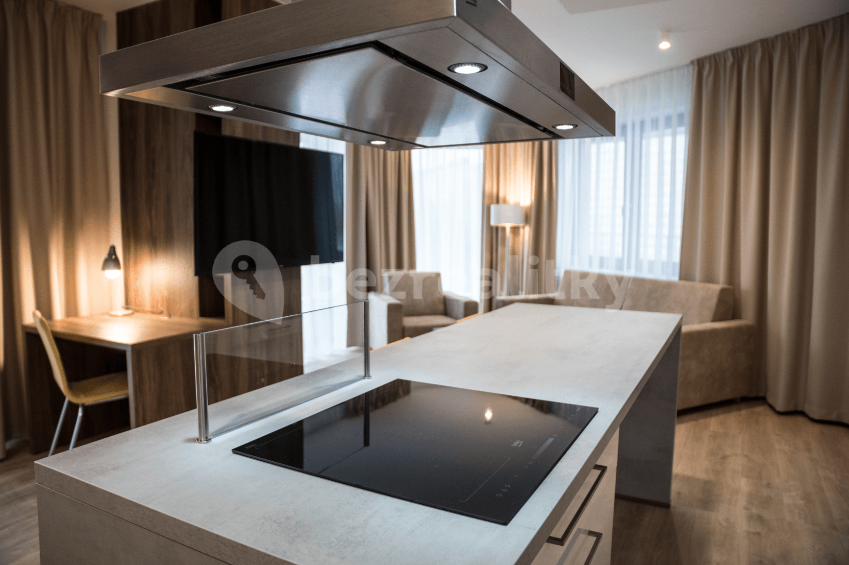 2 bedroom with open-plan kitchen flat to rent, 90 m², Mukařovského, Prague, Prague 2 bedroom with open-plan kitchen flat to rent, 90 m², Mukařovského, Prague, Prague