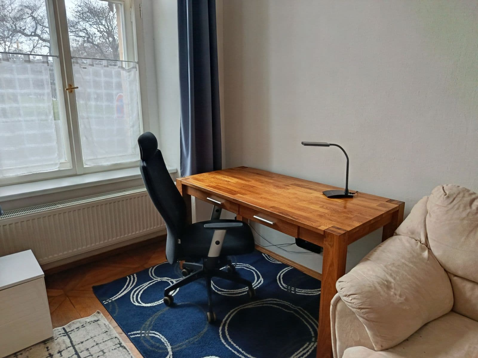 1 bedroom with open-plan kitchen flat to rent, 60 m², Bolzanova, Prague, Prague 1 bedroom with open-plan kitchen flat to rent, 60 m², Bolzanova, Prague, Prague