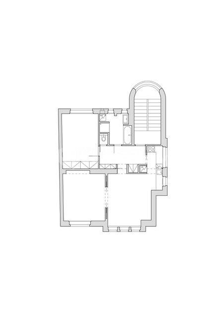 2 bedroom with open-plan kitchen flat to rent, 80 m², Na Provaznici, Prague, Prague