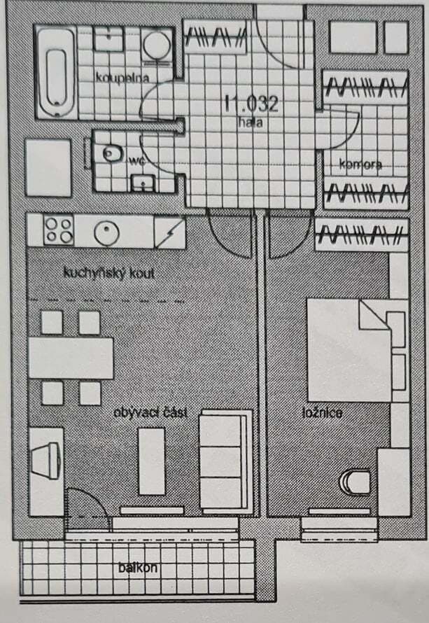 1 bedroom with open-plan kitchen flat to rent, 62 m², U Uranie, Prague, Prague 1 bedroom with open-plan kitchen flat to rent, 62 m², U Uranie, Prague, Prague