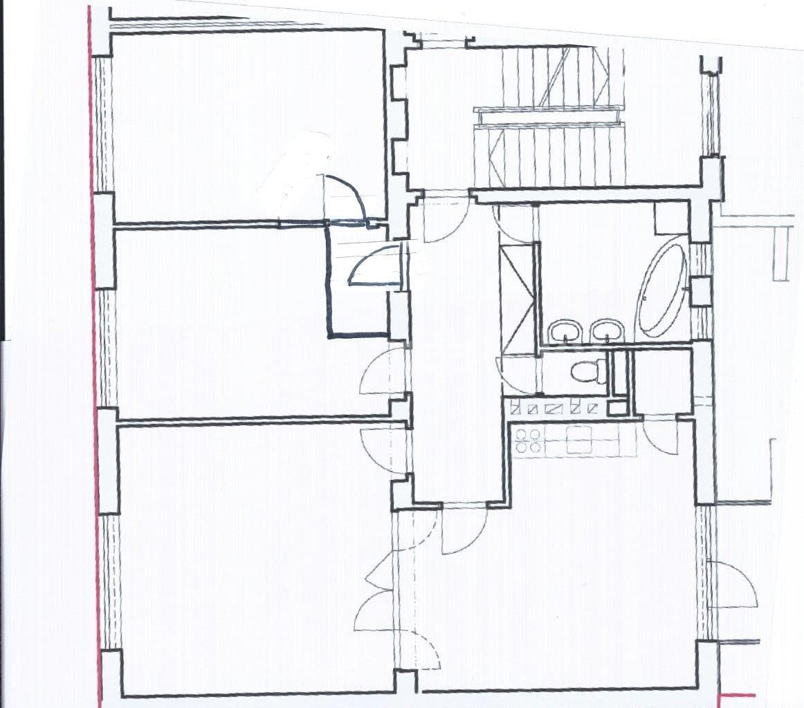 3 bedroom with open-plan kitchen flat to rent, 97 m², Řehořova, Brno, Jihomoravský Region 3 bedroom with open-plan kitchen flat to rent, 97 m², Řehořova, Brno, Jihomoravský Region