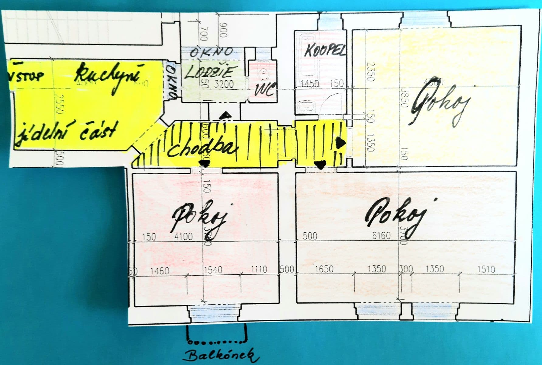 3 bedroom flat to rent, 90 m², Krásova, Prague, Prague 3 bedroom flat to rent, 90 m², Krásova, Prague, Prague