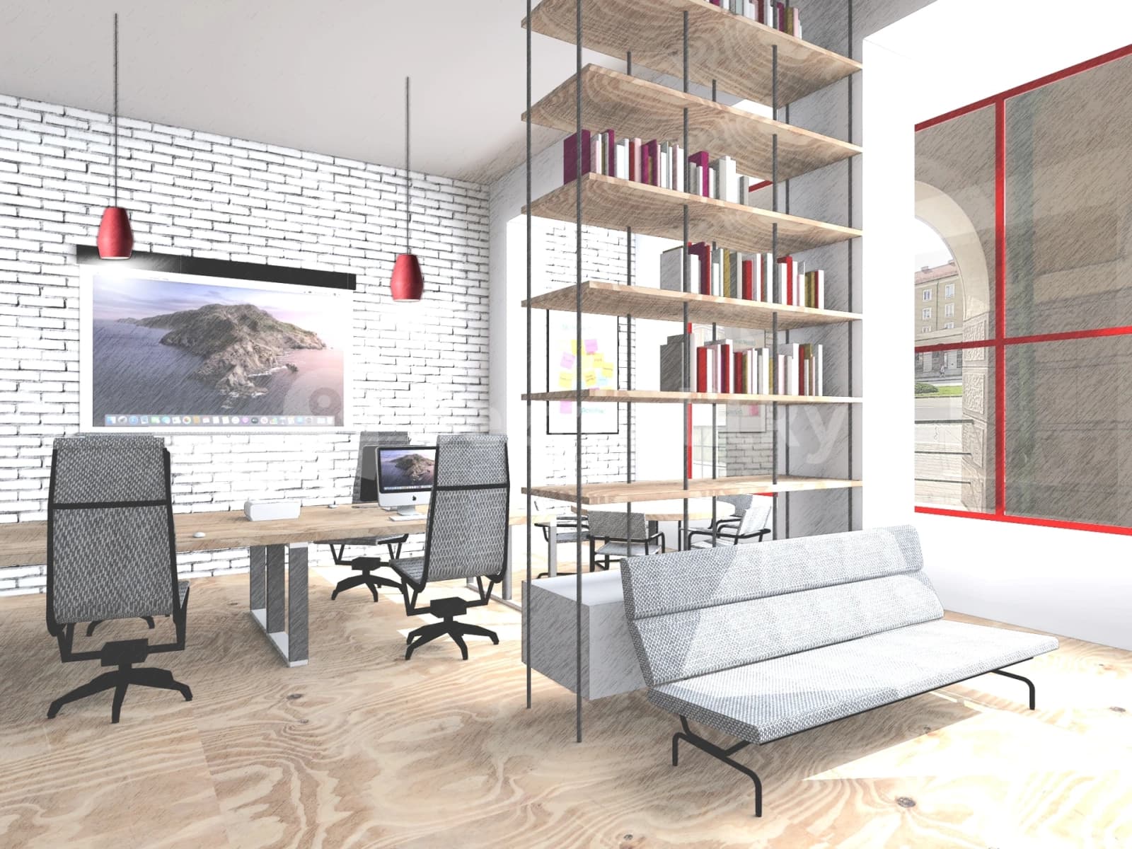office to rent, 93 m², Sapíkova, Karviná, Moravskoslezský Region