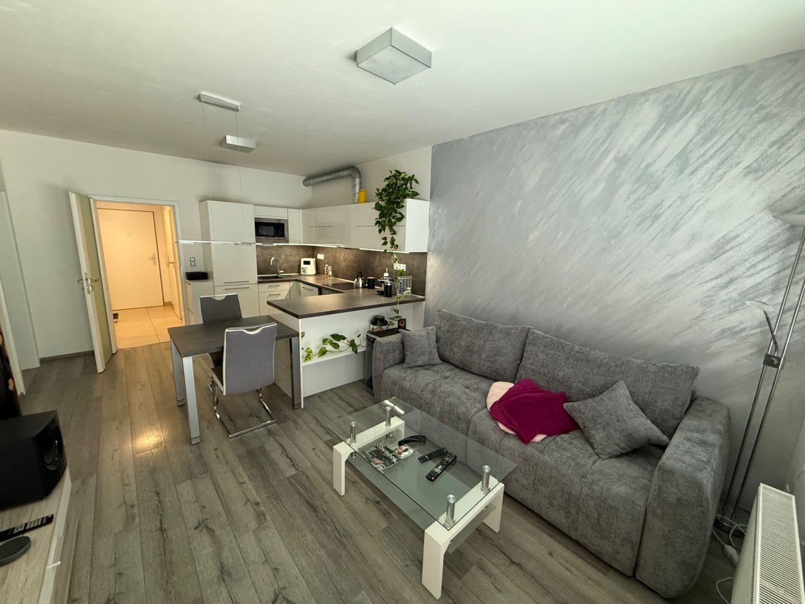 1 bedroom with open-plan kitchen flat to rent, 46 m², Višňová, Moravany, Jihomoravský Region 1 bedroom with open-plan kitchen flat to rent, 46 m², Višňová, Moravany, Jihomoravský Region