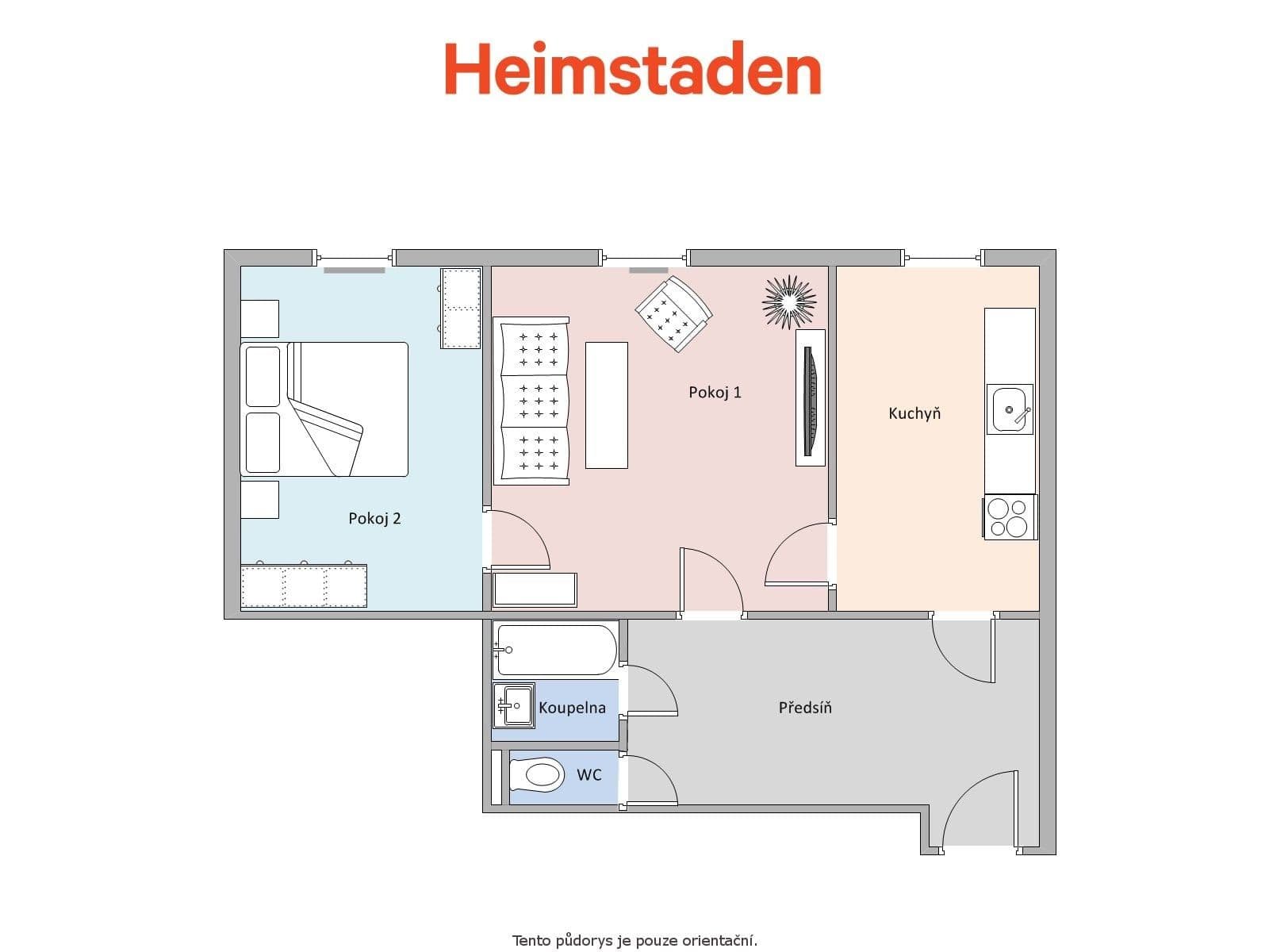 2 bedroom flat to rent, 57 m², nám. T. G. Masaryka, Havířov, Moravskoslezský Region 2 bedroom flat to rent, 57 m², nám. T. G. Masaryka, Havířov, Moravskoslezský Region