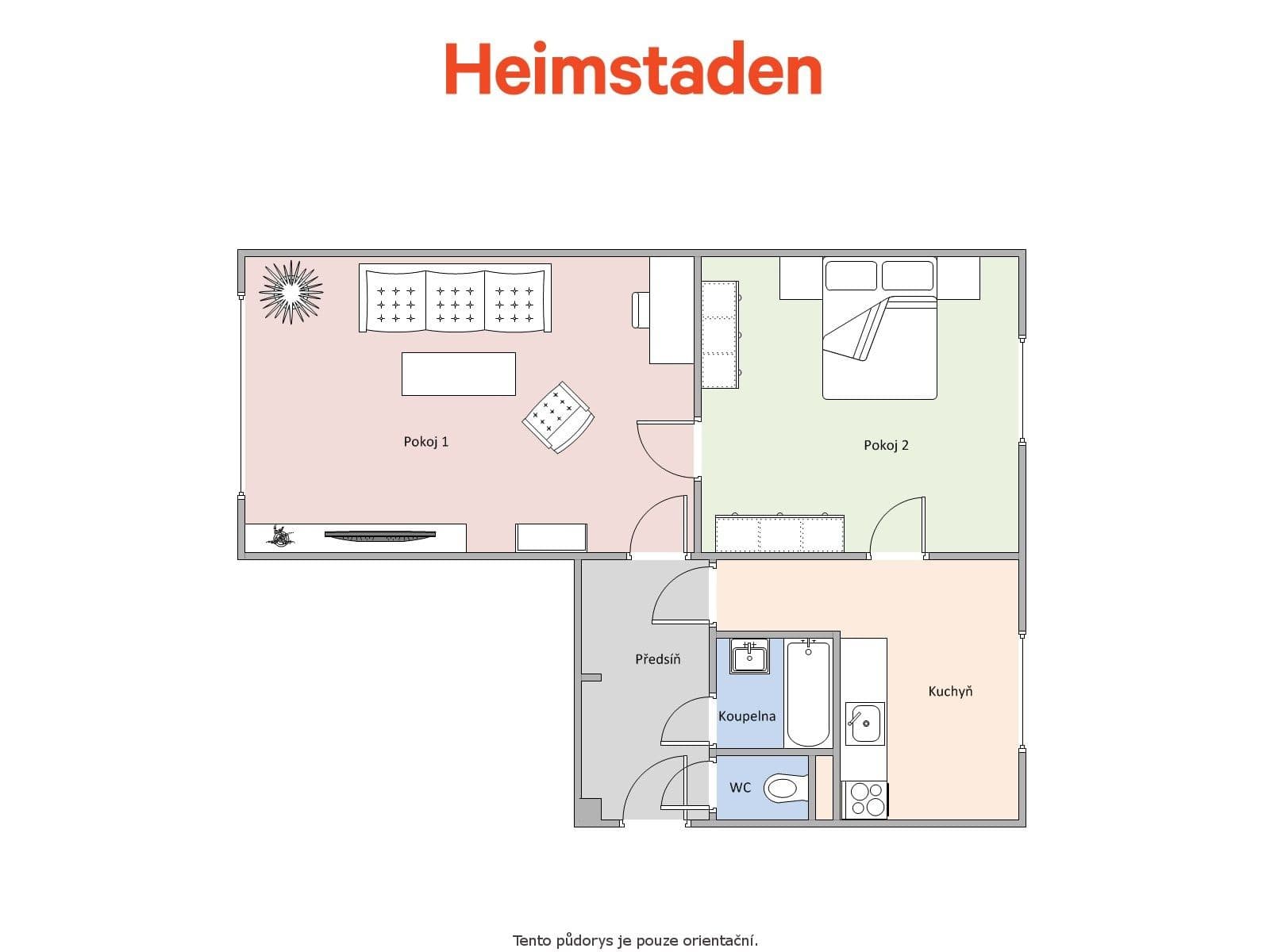 2 bedroom flat to rent, 52 m², Gustava Klimenta, Havířov, Moravskoslezský Region 2 bedroom flat to rent, 52 m², Gustava Klimenta, Havířov, Moravskoslezský Region