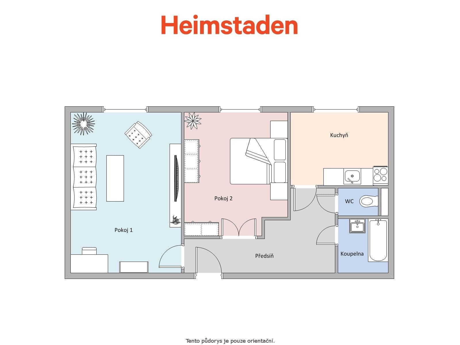 2 bedroom flat to rent, 50 m², Ke Studánce, Orlová, Moravskoslezský Region 2 bedroom flat to rent, 50 m², Ke Studánce, Orlová, Moravskoslezský Region