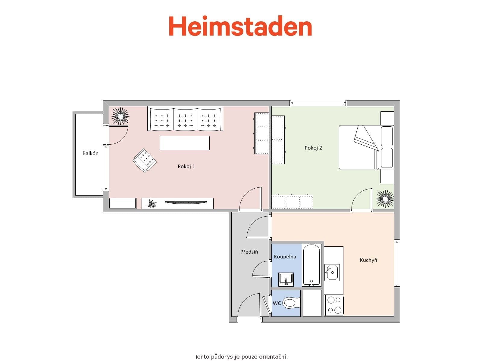 2 bedroom flat to rent, 53 m², Dlouhá třída, Havířov, Moravskoslezský Region 2 bedroom flat to rent, 53 m², Dlouhá třída, Havířov, Moravskoslezský Region