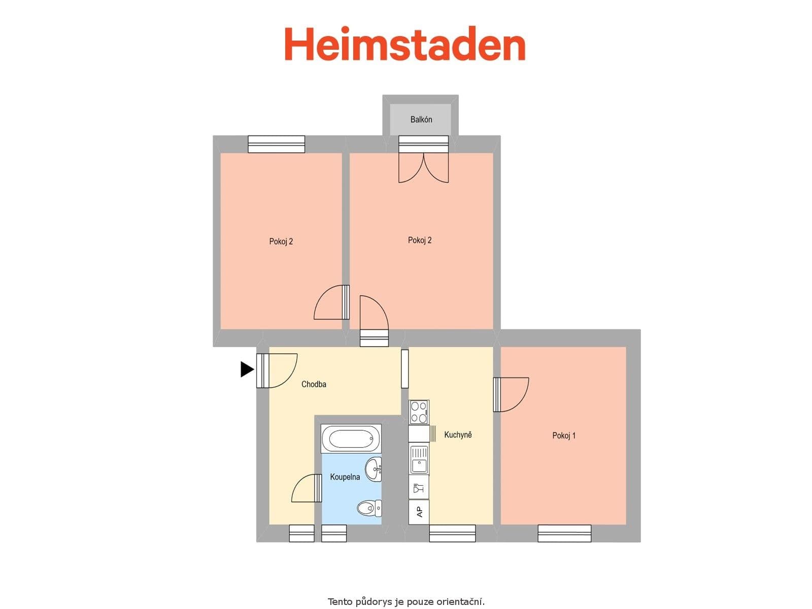 3 bedroom flat to rent, 82 m², Na Nábřeží, Havířov, Moravskoslezský Region 3 bedroom flat to rent, 82 m², Na Nábřeží, Havířov, Moravskoslezský Region