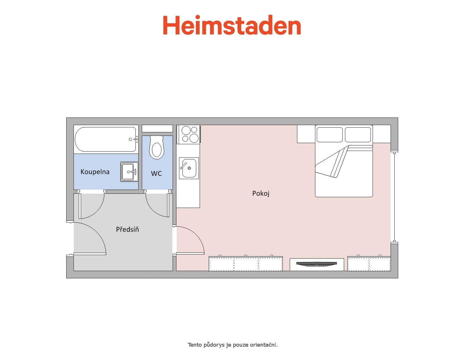 Studio flat to rent, 27 m², Osvobození, Orlová, Moravskoslezský Region Studio flat to rent, 27 m², Osvobození, Orlová, Moravskoslezský Region