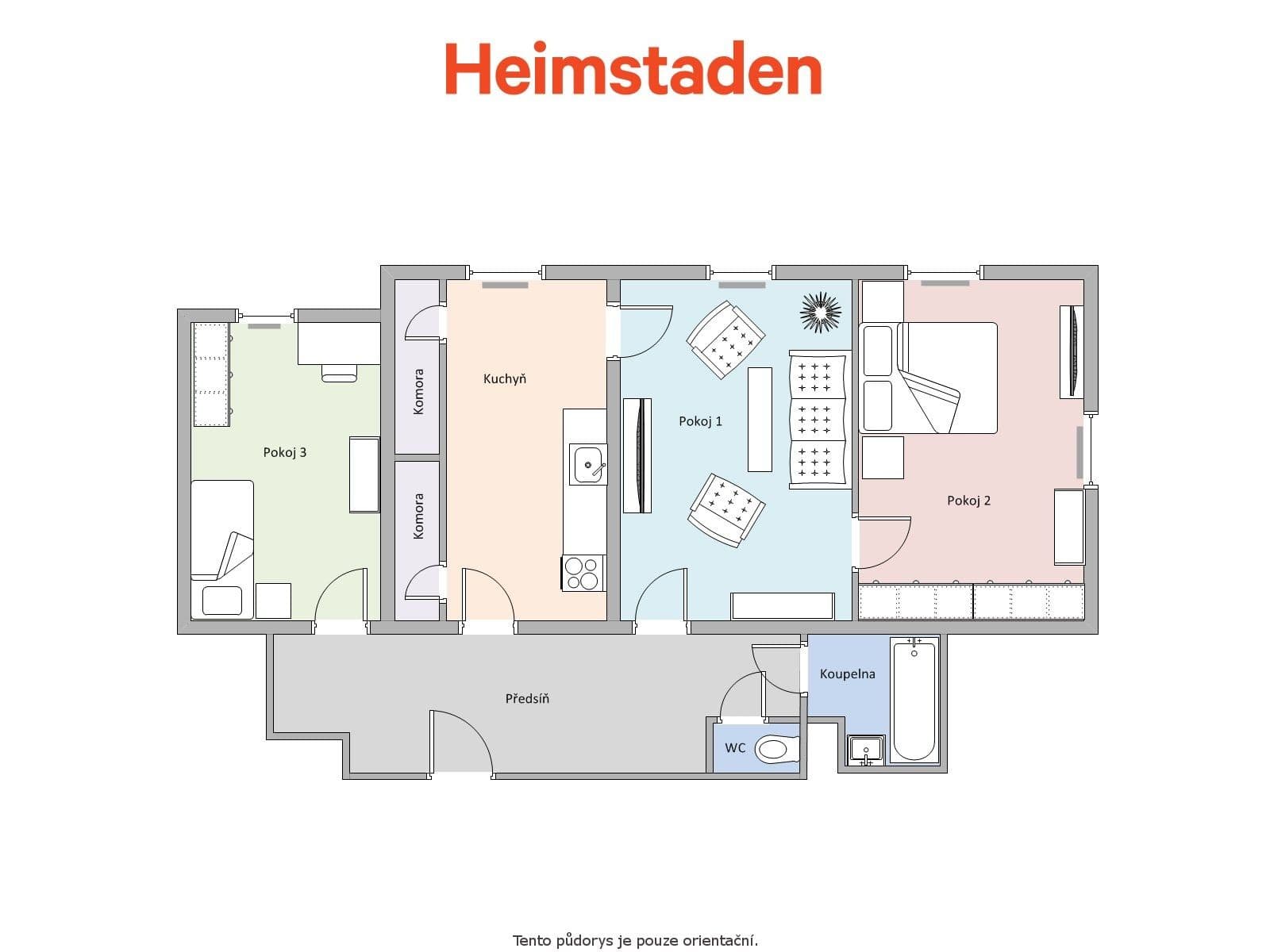 3 bedroom flat to rent, 80 m², Jana Wericha, Havířov, Moravskoslezský Region 3 bedroom flat to rent, 80 m², Jana Wericha, Havířov, Moravskoslezský Region
