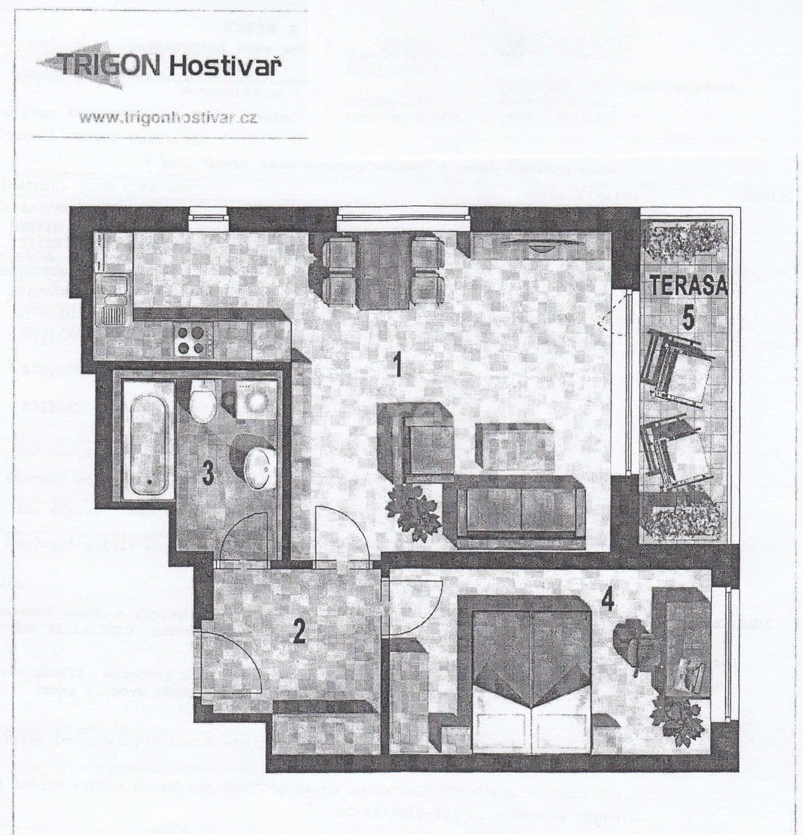 1 bedroom with open-plan kitchen flat to rent, 61 m², Kytínská, Prague, Prague 1 bedroom with open-plan kitchen flat to rent, 61 m², Kytínská, Prague, Prague