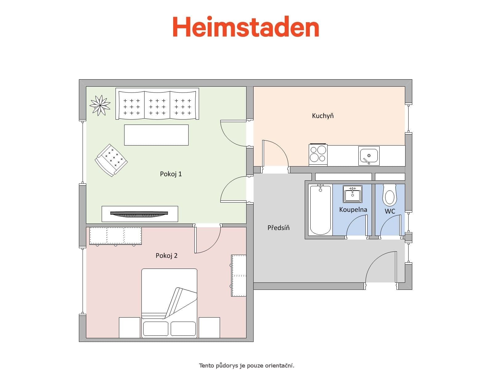 2 bedroom flat to rent, 55 m², Klimšova, Havířov, Moravskoslezský Region 2 bedroom flat to rent, 55 m², Klimšova, Havířov, Moravskoslezský Region