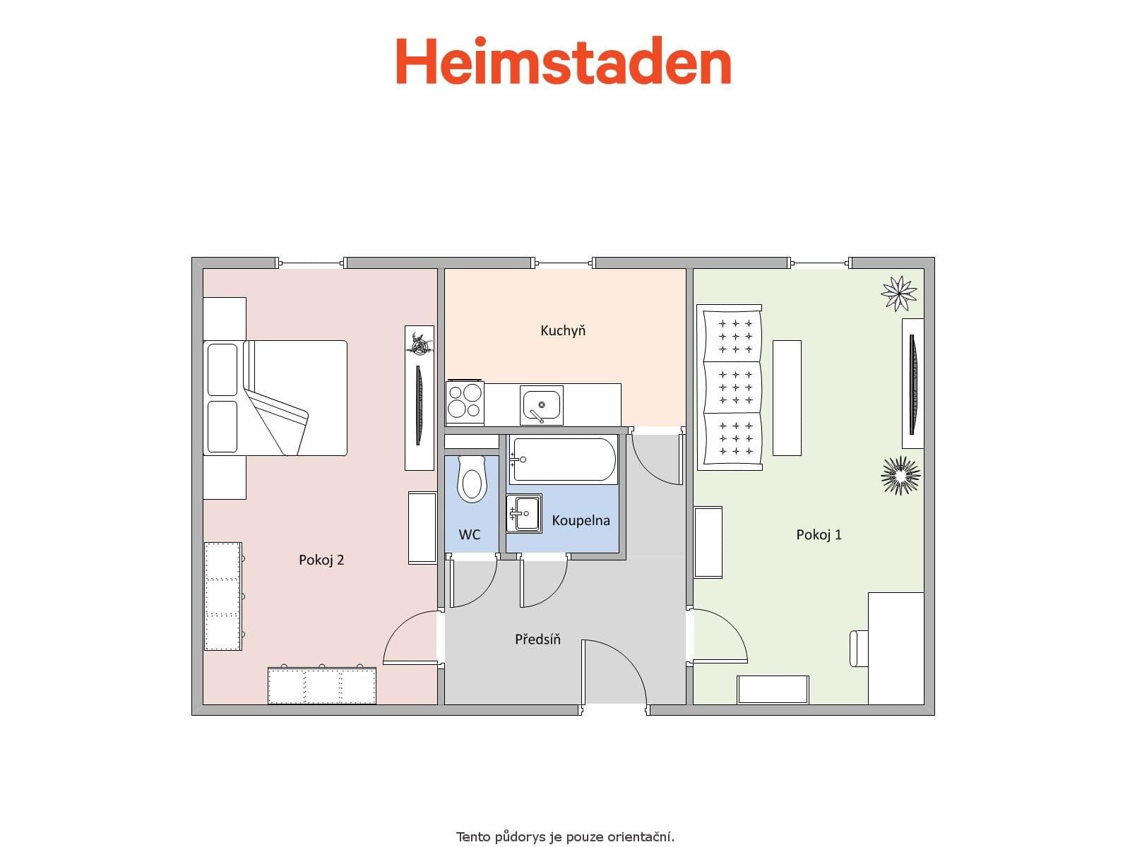 2 bedroom flat to rent, 52 m², Ruská, Karviná, Moravskoslezský Region 2 bedroom flat to rent, 52 m², Ruská, Karviná, Moravskoslezský Region