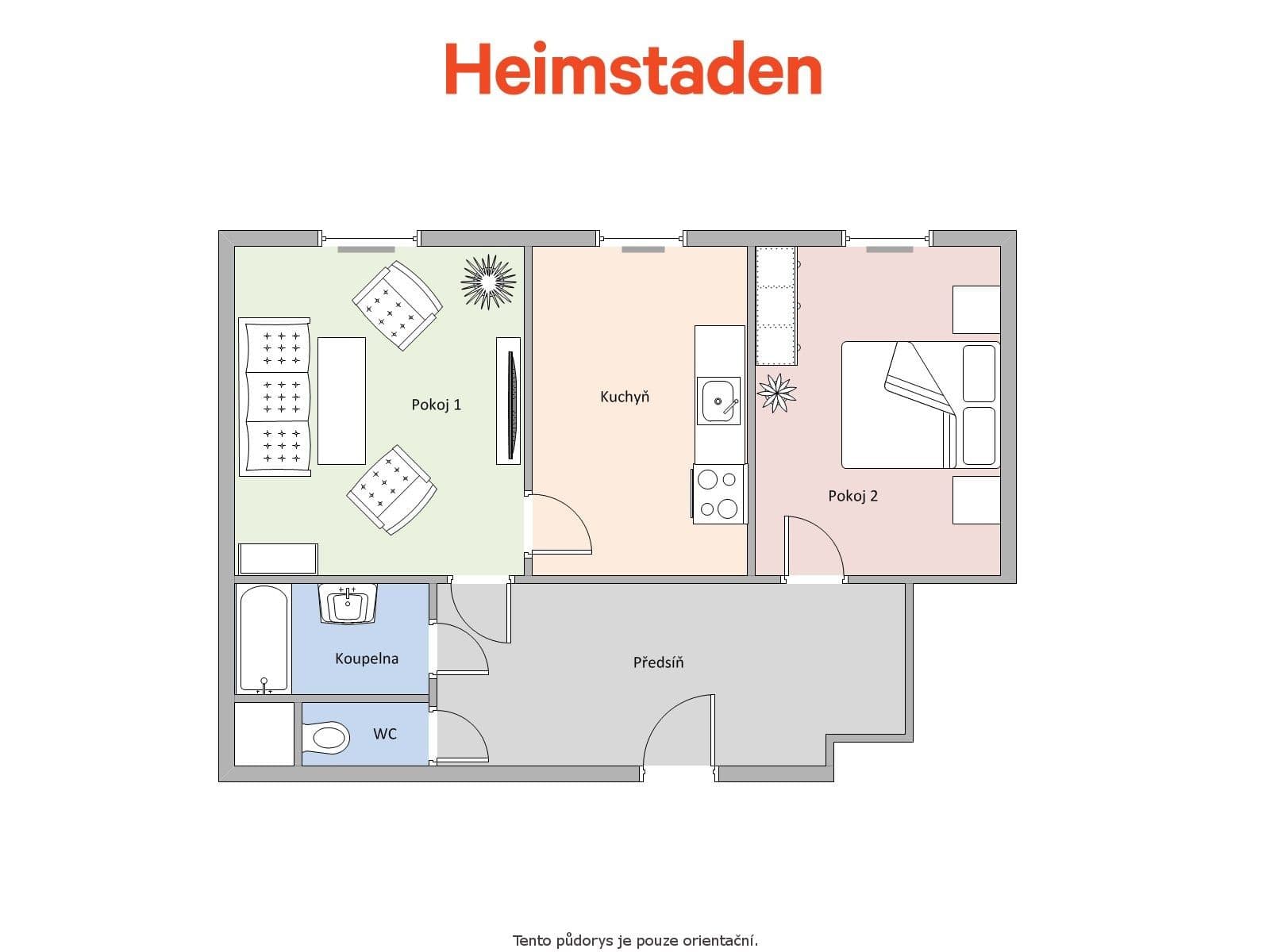 2 bedroom flat to rent, 47 m², U Svobodáren, Karviná, Moravskoslezský Region 2 bedroom flat to rent, 47 m², U Svobodáren, Karviná, Moravskoslezský Region