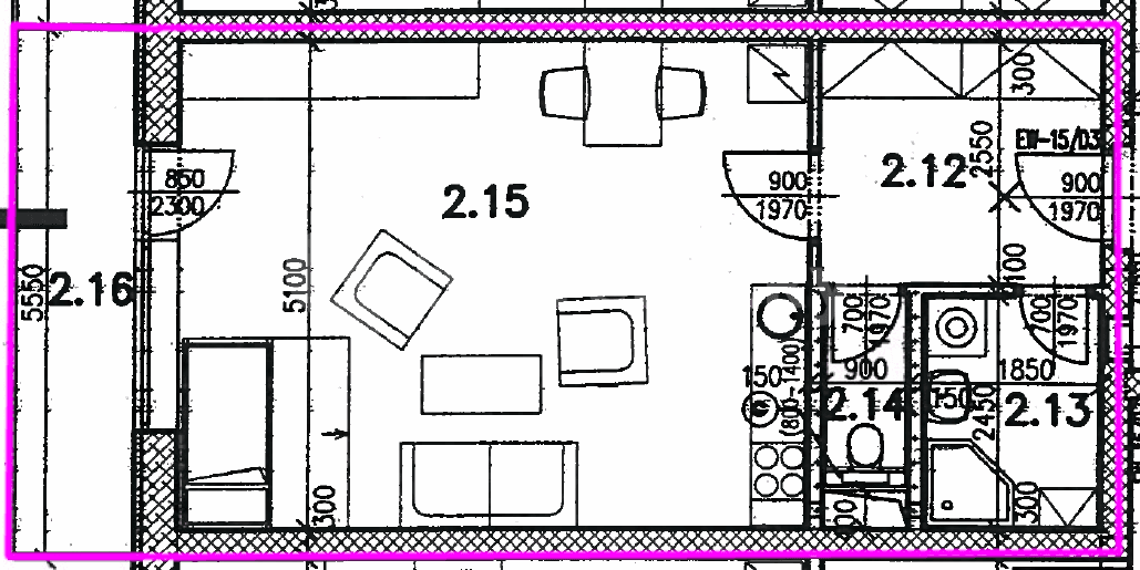 Studio flat to rent, 48 m², Neklež, Brno, Jihomoravský Region Studio flat to rent, 48 m², Neklež, Brno, Jihomoravský Region