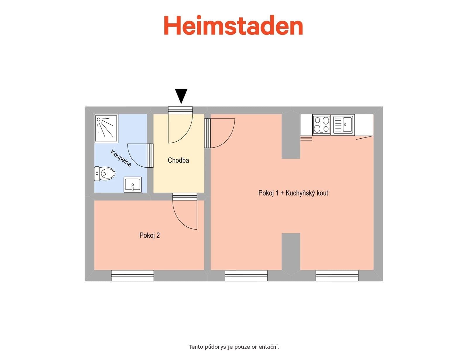 1 bedroom with open-plan kitchen flat to rent, 34 m², U Stromovky, Havířov, Moravskoslezský Region 1 bedroom with open-plan kitchen flat to rent, 34 m², U Stromovky, Havířov, Moravskoslezský Region