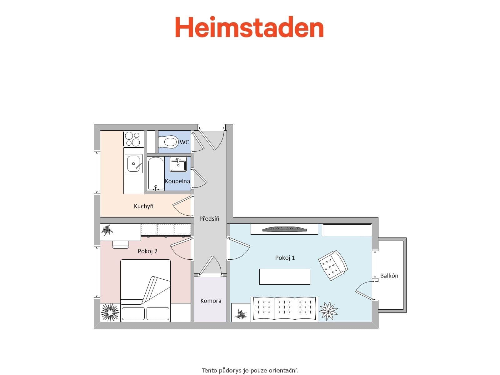 2 bedroom flat to rent, 52 m², Kořenského, Karviná, Moravskoslezský Region 2 bedroom flat to rent, 52 m², Kořenského, Karviná, Moravskoslezský Region
