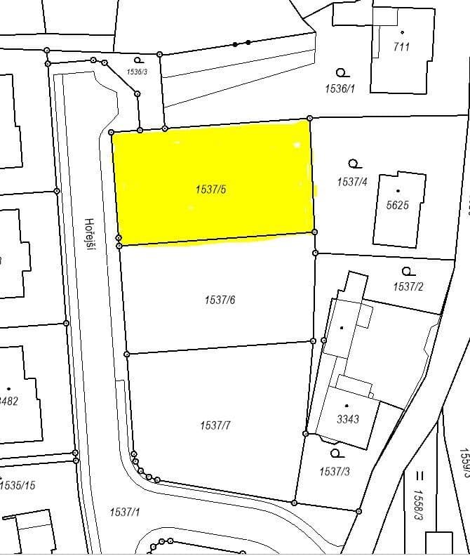 plot for sale, 800 m², Hořejší, Zlín, Zlínský Region plot for sale, 800 m², Hořejší, Zlín, Zlínský Region