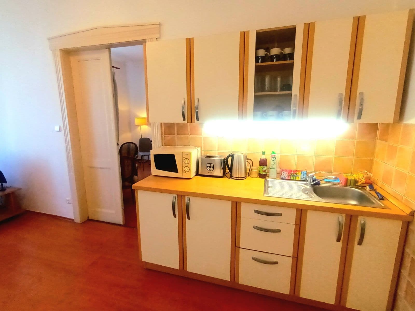 1 bedroom with open-plan kitchen flat to rent, 51 m², Jaurisova, Prague, Prague 1 bedroom with open-plan kitchen flat to rent, 51 m², Jaurisova, Prague, Prague