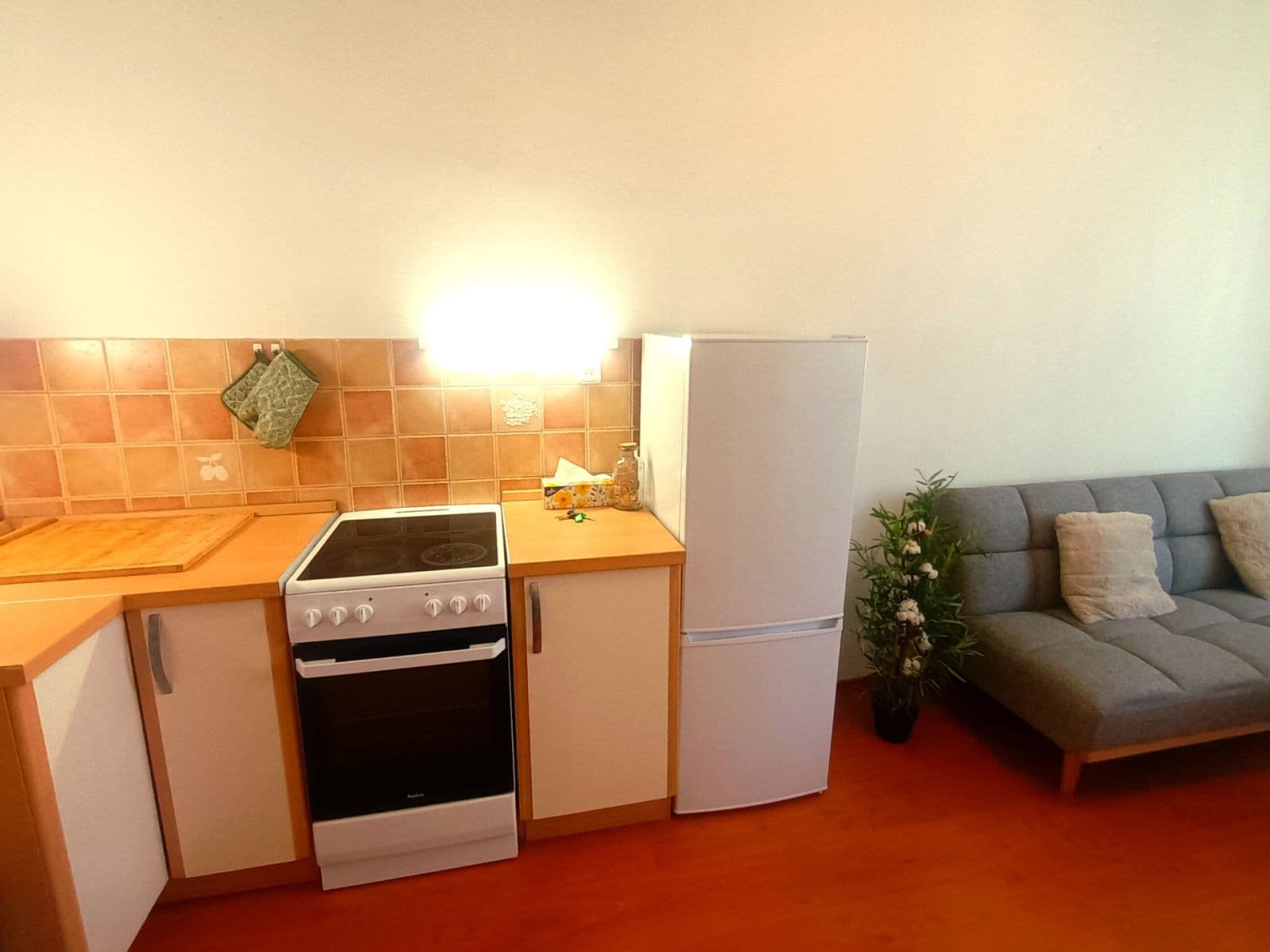 1 bedroom with open-plan kitchen flat to rent, 51 m², Jaurisova, Prague, Prague 1 bedroom with open-plan kitchen flat to rent, 51 m², Jaurisova, Prague, Prague