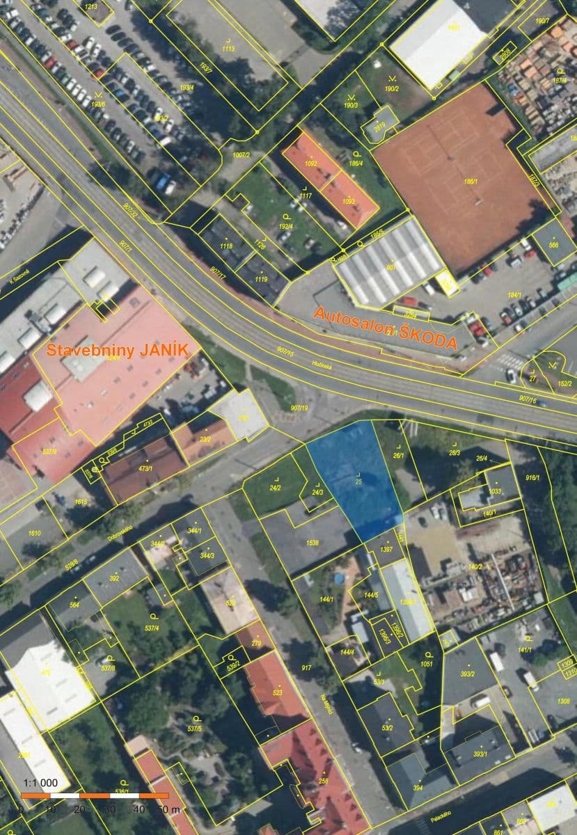 plot to rent, 776 m², Dobrovského, Ostrava, Moravskoslezský Region plot to rent, 776 m², Dobrovského, Ostrava, Moravskoslezský Region