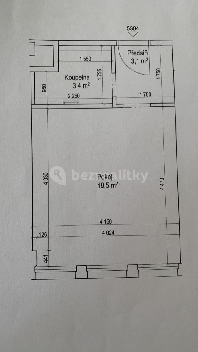 Studio flat to rent, 25 m², Perucká, Prague, Prague Studio flat to rent, 25 m², Perucká, Prague, Prague