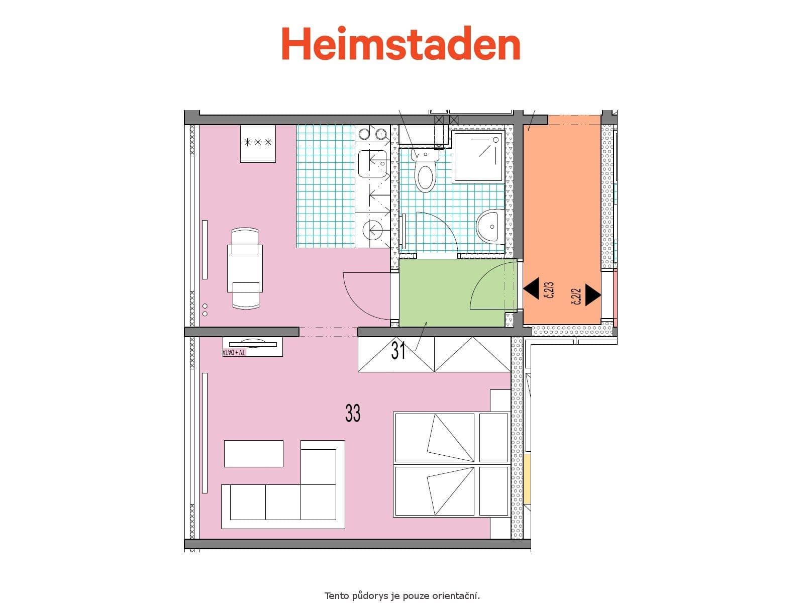 Studio flat to rent, 30 m², Slovenská, Karviná, Moravskoslezský Region Studio flat to rent, 30 m², Slovenská, Karviná, Moravskoslezský Region