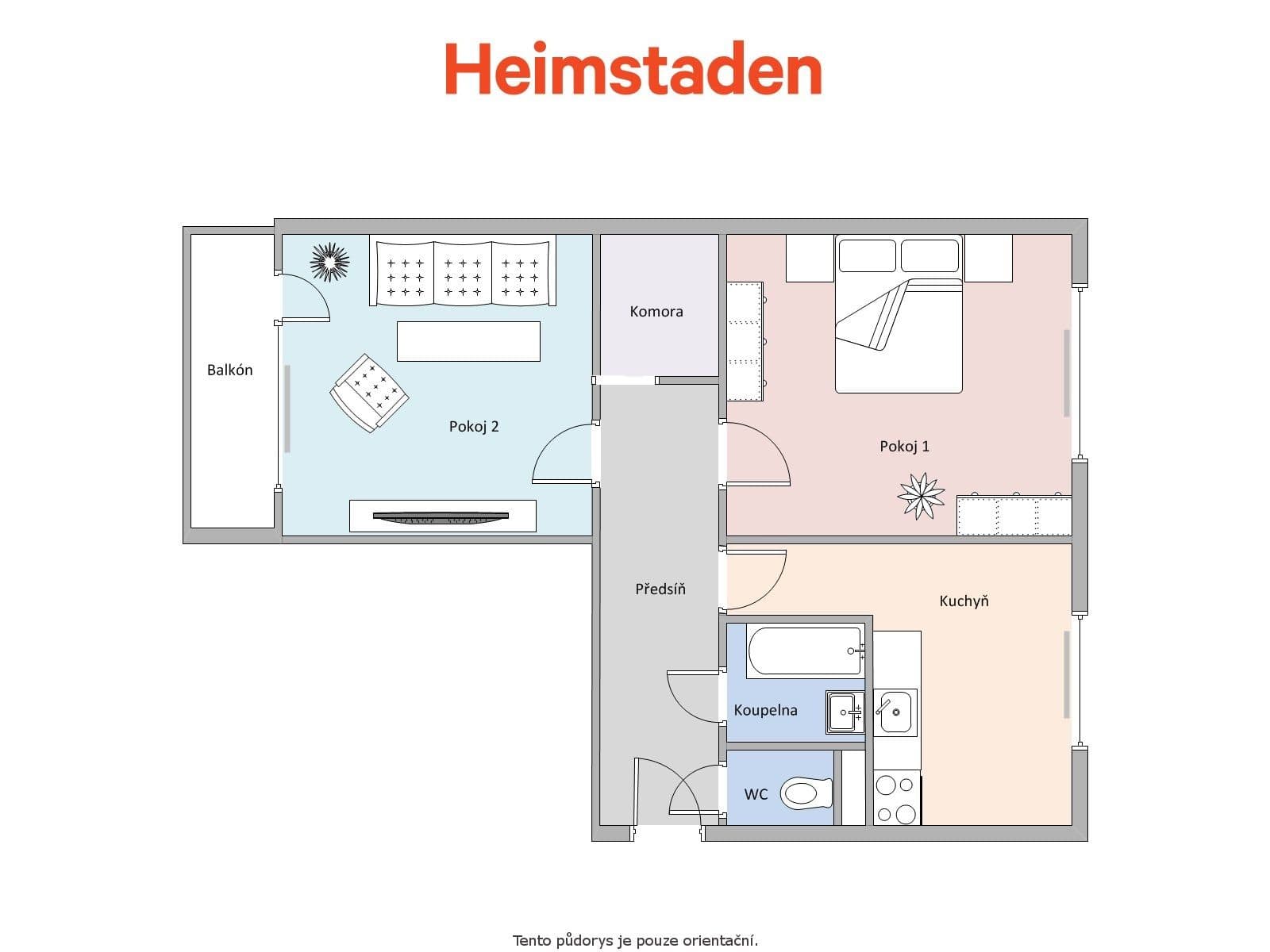 2 bedroom flat to rent, 57 m², Prameny, Karviná, Moravskoslezský Region 2 bedroom flat to rent, 57 m², Prameny, Karviná, Moravskoslezský Region