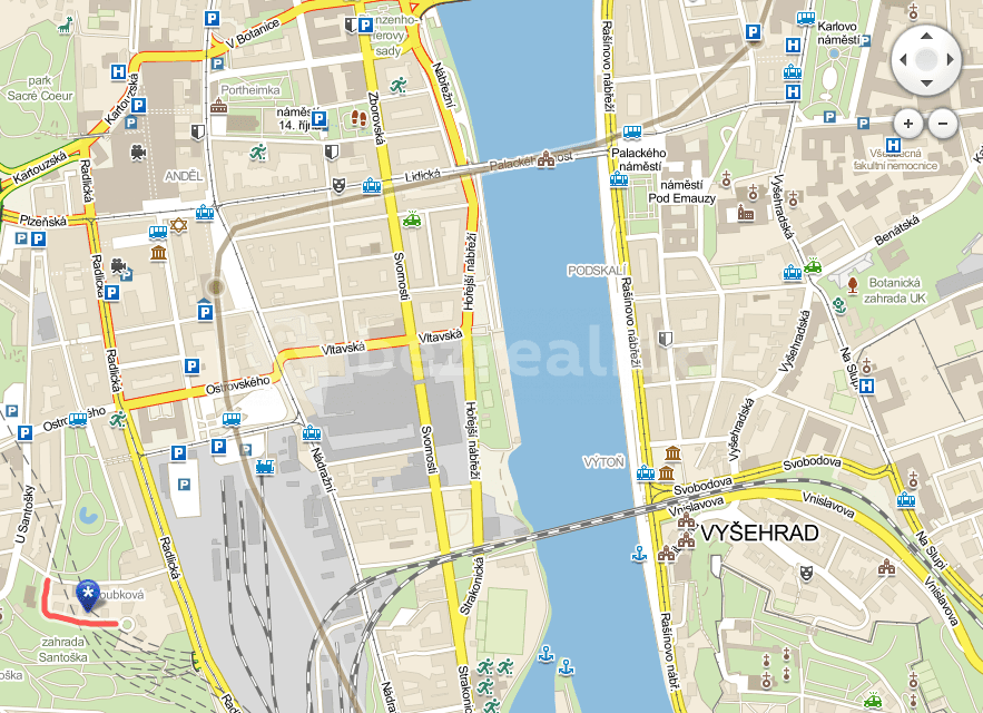 2 bedroom with open-plan kitchen flat to rent, 130 m², Na Doubkové, Prague, Prague 2 bedroom with open-plan kitchen flat to rent, 130 m², Na Doubkové, Prague, Prague