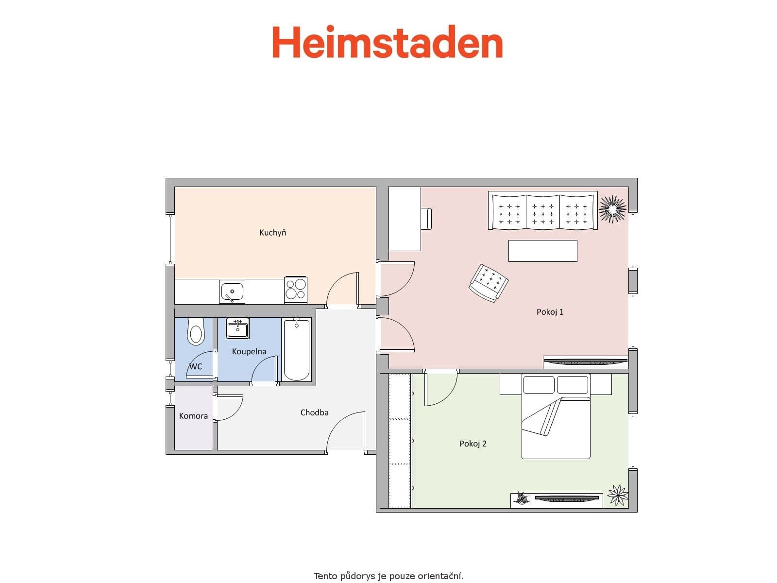 2 bedroom flat to rent, 54 m², Okružní, Havířov, Moravskoslezský Region 2 bedroom flat to rent, 54 m², Okružní, Havířov, Moravskoslezský Region