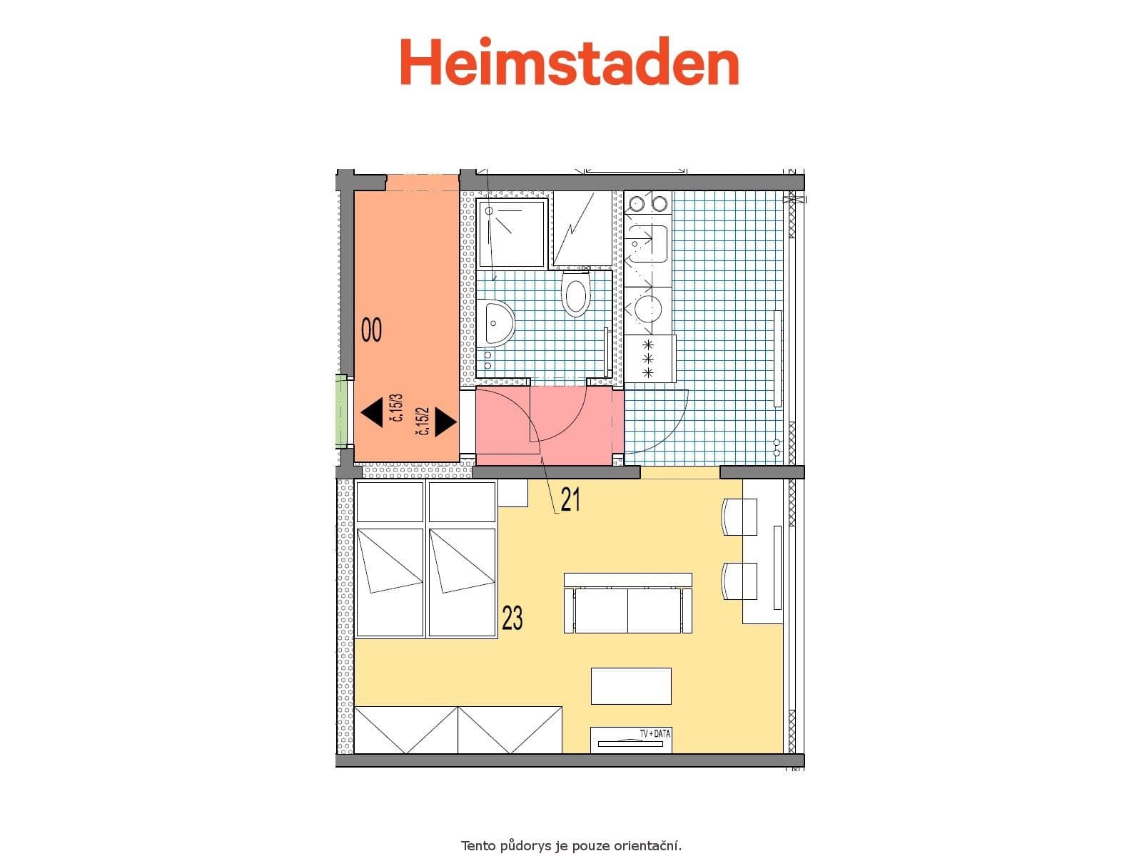 Studio flat to rent, 30 m², Slovenská, Karviná, Moravskoslezský Region Studio flat to rent, 30 m², Slovenská, Karviná, Moravskoslezský Region