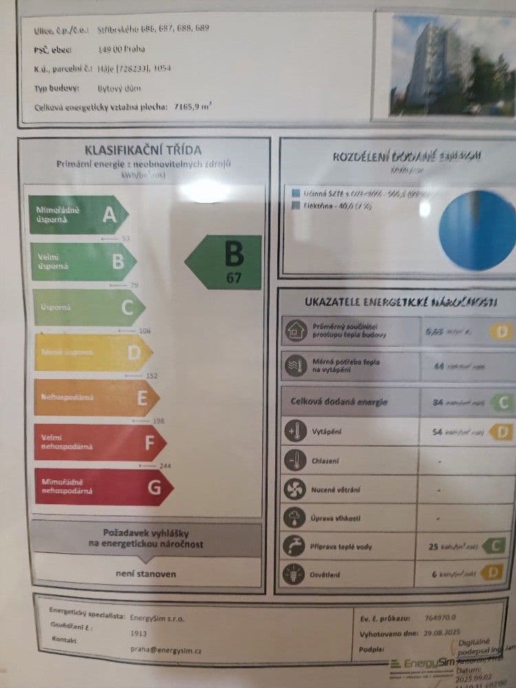 1 bedroom with open-plan kitchen flat for sale, 49 m², Stříbrského, Prague, Prague 1 bedroom with open-plan kitchen flat for sale, 49 m², Stříbrského, Prague, Prague