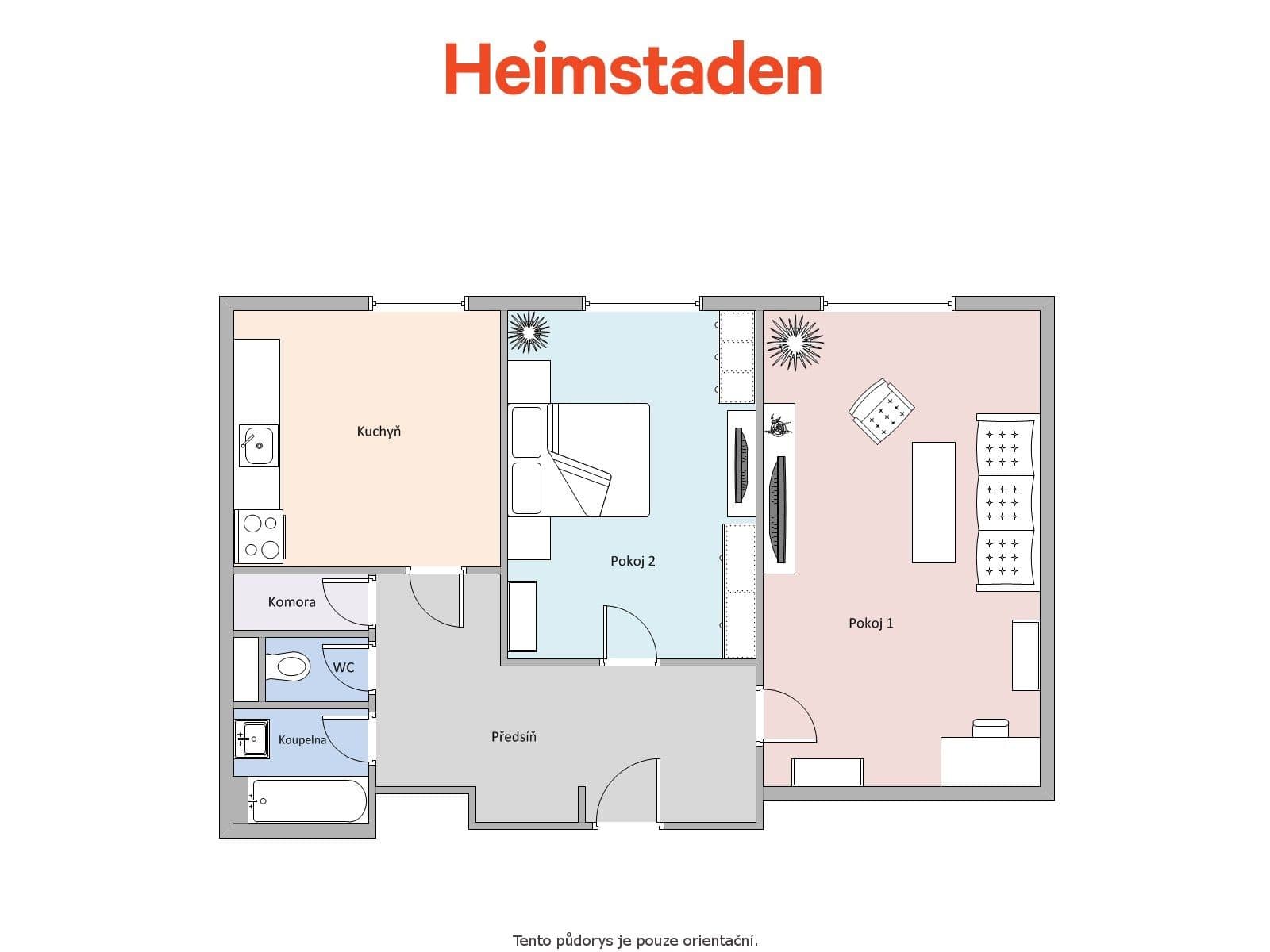 2 bedroom flat to rent, 56 m², Čapkova, Karviná, Moravskoslezský Region 2 bedroom flat to rent, 56 m², Čapkova, Karviná, Moravskoslezský Region