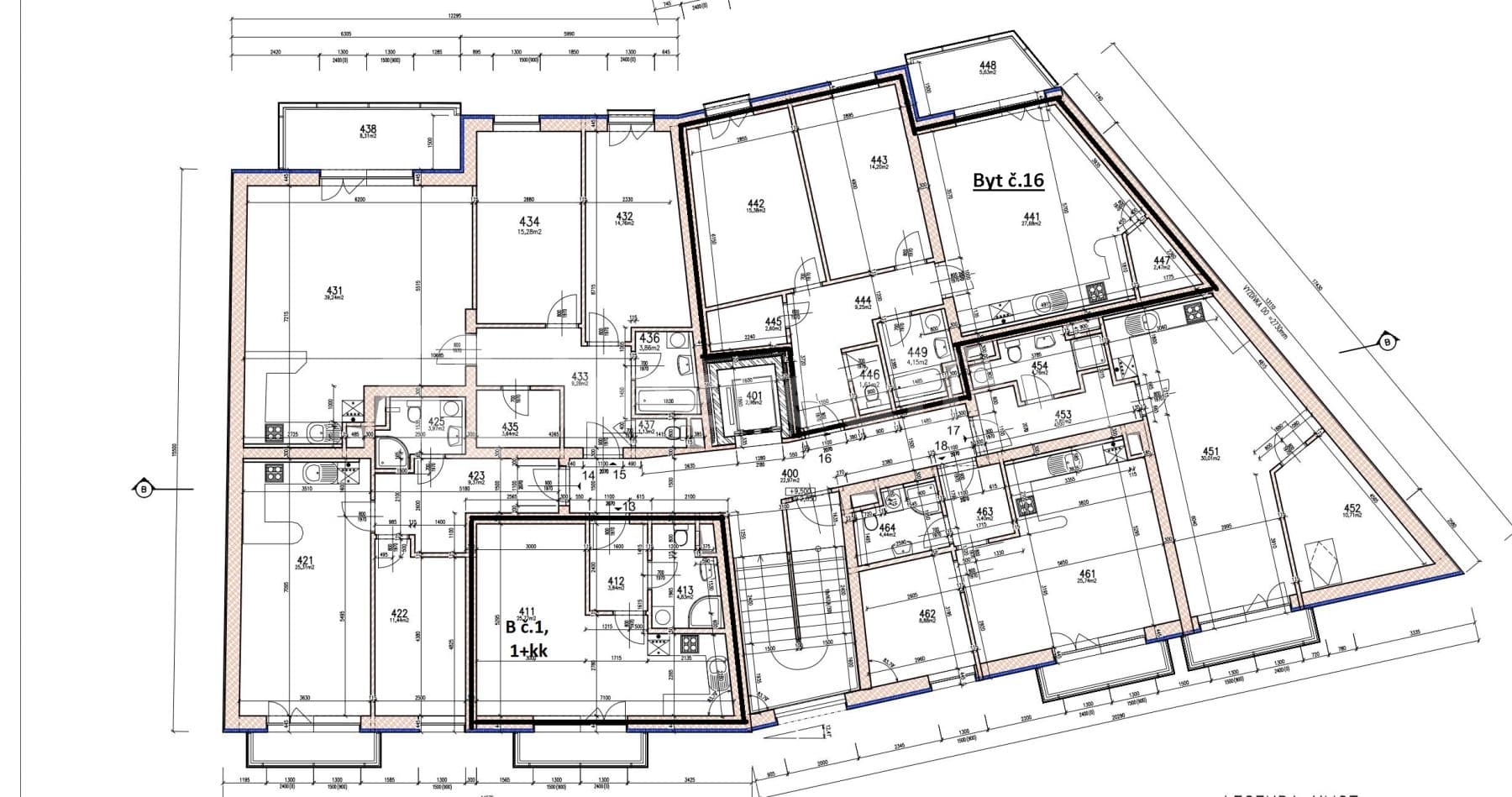 Studio flat to rent, 37 m², Klapkova, Prague, Prague Studio flat to rent, 37 m², Klapkova, Prague, Prague