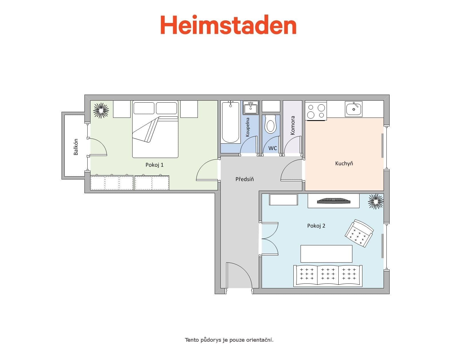 2 bedroom flat to rent, 55 m², Čapkova, Karviná, Moravskoslezský Region 2 bedroom flat to rent, 55 m², Čapkova, Karviná, Moravskoslezský Region