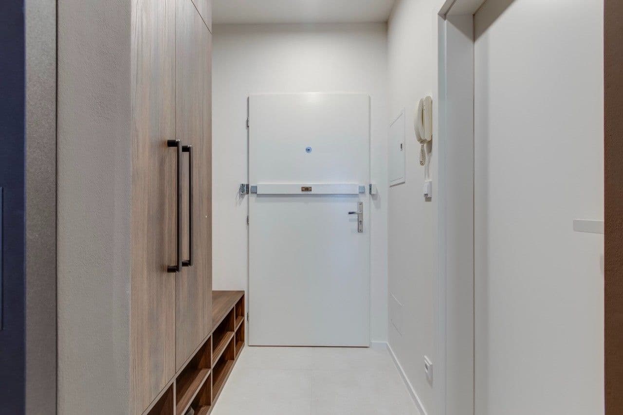 1 bedroom with open-plan kitchen flat to rent, 43 m², Husitská, Prague, Prague 1 bedroom with open-plan kitchen flat to rent, 43 m², Husitská, Prague, Prague