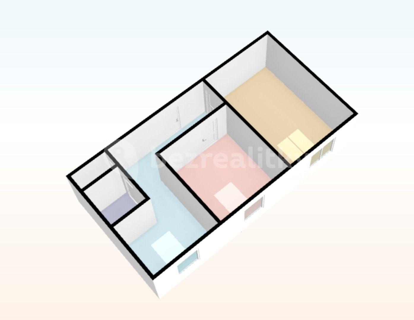 2 bedroom flat for sale, 50 m², Okružní, Orlová, Moravskoslezský Region