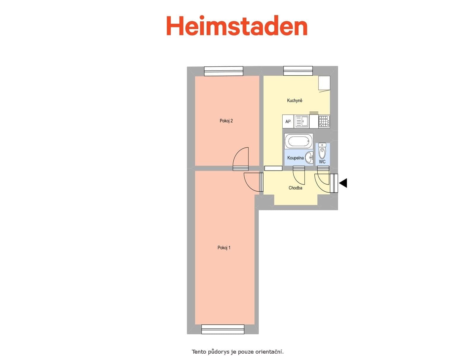 2 bedroom flat to rent, 50 m², Národní třída, Havířov, Moravskoslezský Region 2 bedroom flat to rent, 50 m², Národní třída, Havířov, Moravskoslezský Region