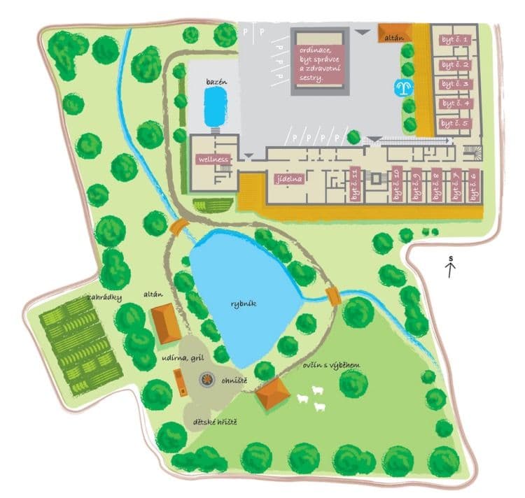 Studio flat to rent, 34 m², Brázdim, Středočeský Region Studio flat to rent, 34 m², Brázdim, Středočeský Region