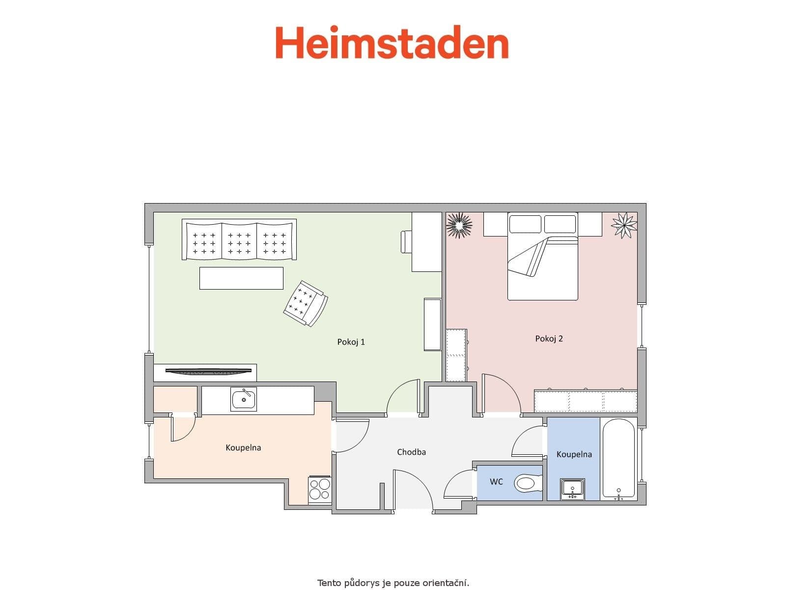 2 bedroom flat to rent, 49 m², Slezská, Orlová, Moravskoslezský Region 2 bedroom flat to rent, 49 m², Slezská, Orlová, Moravskoslezský Region