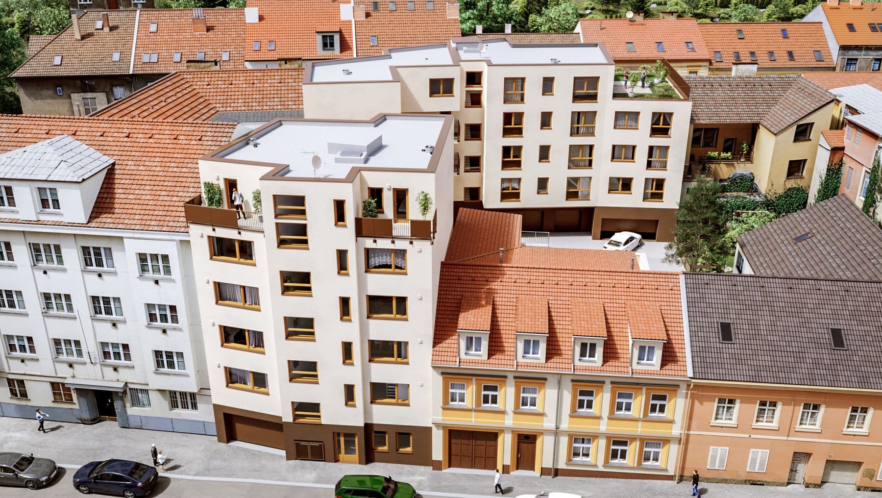 2 bedroom with open-plan kitchen flat for sale, 107 m², Na Neklance, Prague, Prague 2 bedroom with open-plan kitchen flat for sale, 107 m², Na Neklance, Prague, Prague